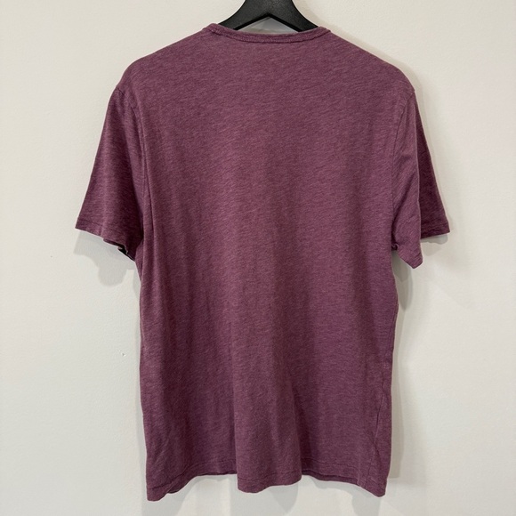 Original Penguin Men's Maroon V-Neck T-Shirt Size L - Picture 6 of 15